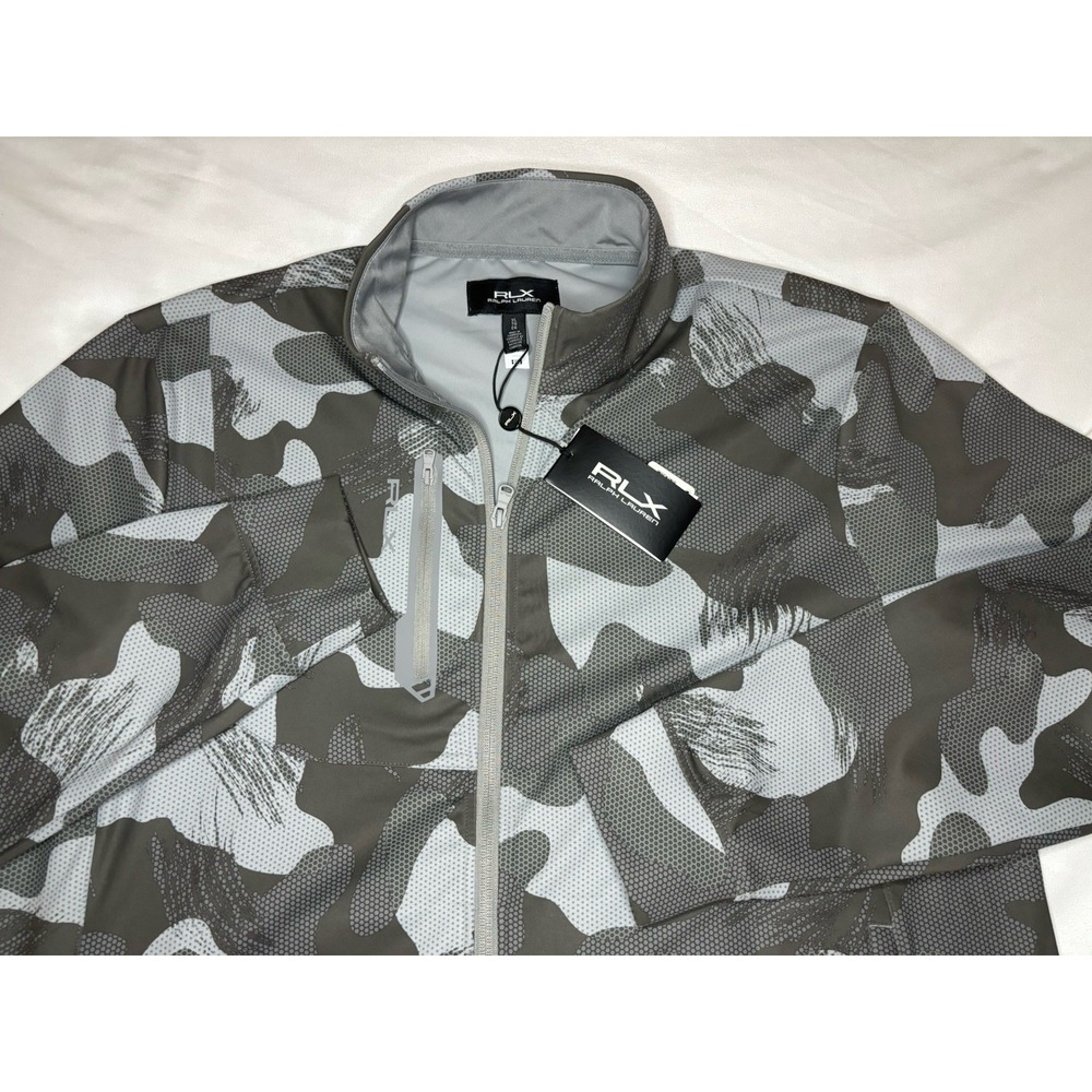 RLX Ralph Lauren Men's XL Camouflage Performance Full Zip Jacket NWT $228 Golf